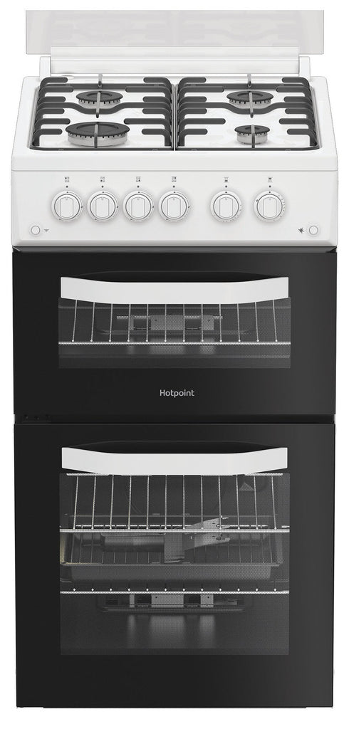 Hotpoint HDG5GCW 50cm Gas Cooker - White