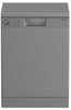 Indesit IN2FE13DT9SUK Standard Dishwasher - Silver - E Rated