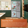 Hotpoint HPK 26413 XR6UK 60cm wide Frost Free Fridge Freezer - Black - C Rated