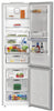 Hotpoint HPK26403WXP5UK 60cm wide Frost Free Fridge Freezer - Brushed Steel - D Rated