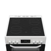 Hotpoint HTE6VDCW 60cm Electric Cooker with Ceramic Hob - White