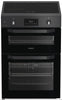 Hotpoint HDE6IDC2SA 60cm Electric Cooker with Induction Hob - Anthracite
