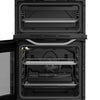 Hotpoint HTE5VCW 50cm Electric Cooker with Ceramic Hob - White