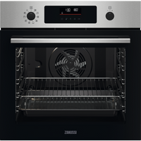 Zanussi ZOPNX6XN Built In Electric Single Oven - Stainless Steel