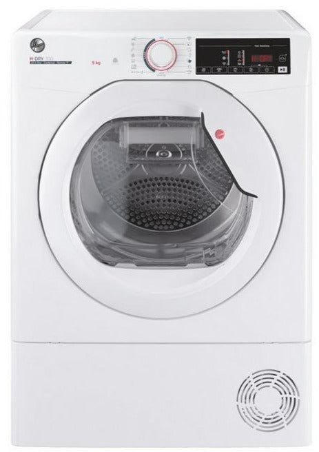 Hoover HLEC9TE Wifi Connected 9Kg Condensing Tumble Dryer - White - B Rated