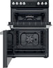 Hotpoint HDT67V9H2CB 60cm Electric Cooker with Ceramic Hob - Black
