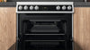 Hotpoint HDT67V9H2CW 60cm Electric Cooker with Ceramic Hob - White