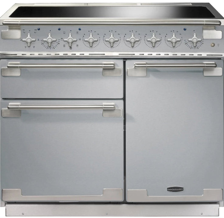 Rangemaster Elise ELS100EISS 100cm Electric Range Cooker with Induction Hob - Stainless Steel