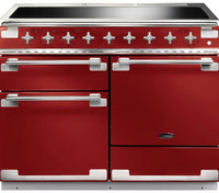 Rangemaster Elise ELS110EIRD 110cm Electric Range Cooker with Induction Hob - Cherry Red