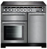 Rangemaster Encore Deluxe EDL100EISS/C 100cm Electric Range Cooker with Induction Hob - Stainless Steel