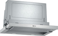 Neff N70 D46ML54N1B 60cm Telescopic Hood - Stainless Steel
