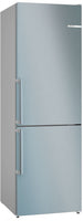 Bosch Serie 4 KGN36VLDTG 60cm Frost Free Fridge Freezer - Inox Matt Finish - D Rated