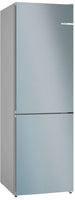 Bosch Serie 4 KGN362LDFG 60cm Frost Free Fridge Freezer - Inox Matt Finish - D Rated