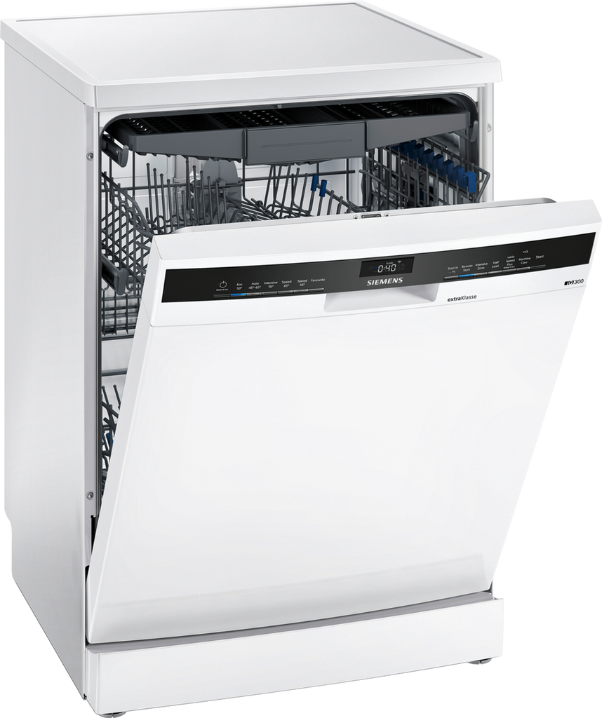 Siemens ExtraKlasse SN23HW64CG Wifi Connected Standard Dishwasher - White - D Rated