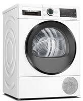 Bosch Serie 6 WQG24509GB 9Kg Heat Pump Condenser Tumble Dryer With Self Cleaning Condenser - White - A++ Rated