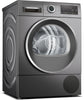 Bosch Serie 6 WQG245R9GB 9Kg Heat Pump Condenser Tumble Dryer With Self Cleaning Condenser - Graphite - A++ Rated