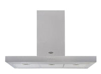 Belling Cookcentre 110 Flat 110cm Chimney Hood - Stainless Steel