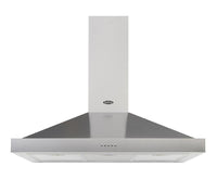 Belling Cookcentre 100 CHIM 100cm Chimney Hood - Stainless Steel
