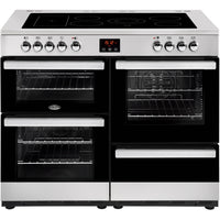 Belling Cookcentre 110E 110cm Electric Range Cooker with Ceramic Hob - Stainless Steel
