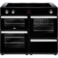 Belling Cookcentre 110Ei 110cm Electric Range Cooker with Induction Hob - Black