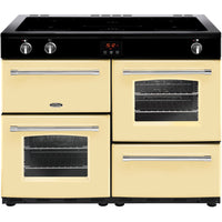 Belling Farmhouse 110Ei 110cm Electric Range Cooker with Induction Hob - Cream