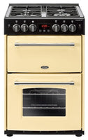 Belling Farmhouse 60G 60cm Gas Cooker with Electric Grill - Cream