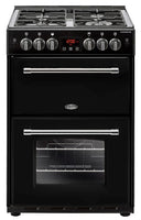 Belling Farmhouse 60G 60cm Gas Cooker with Electric Grill - Black