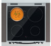 Indesit ID67V9HCXUK 60cm Electric Cooker with Ceramic Hob - Inox