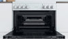 Indesit ID67V9KMWUK 60cm Electric Cooker with Ceramic Hob - White