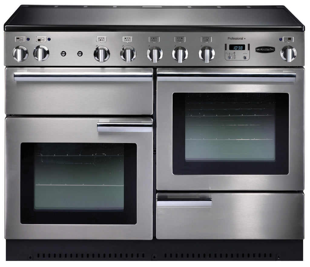 Rangemaster Professional Plus PROP110EISS/C 110cm Electric Range Cooker with Induction Hob - Stainless Steel