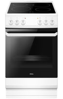 Amica AFC1530WH 50cm Electric Cooker with Ceramic Hob - White