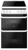 Amica AFC5100WH 50cm Electric Cooker with Ceramic Hob - White
