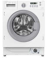 CDA CI381 8Kg Integrated Washing Machine 1400 rpm - White - B Rated