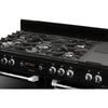 Leisure Cuisinemaster CS110F722K 110cm Dual Fuel Range Cooker - Black