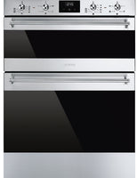 Smeg Classic DUSF6300X Built Under Electric Double Oven - Stainless Steel