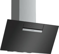 Bosch Serie 2 DWK87EM60B 80cm Chimney Hood - Black Glass