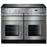 Rangemaster Esprit ESP110EISS/C 110cm Electric Range Cooker with Induction Hob - Stainless Steel/Chrome Trim