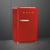 Smeg 50's Style Right Hand Hinge FAB10RRD5 55cm Fridge with Ice Box - Red - E Rated