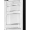 Smeg 50's Style Right Hand Hinge FAB32RBL5UK 60cm Frost Free Fridge Freezer - Black - D Rated