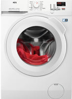 AEG 6000 Series L6FBK841B 8Kg Washing Machine with 1400 rpm - White - A Rated