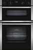 NEFF N50 U1ACE5HN0B Built In Double Oven - Stainless Steel