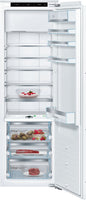 Bosch Serie 8 KIF82PFF0 56cm Integrated Upright Fridge with Ice Box - Fixed Door Fixing Kit - White -F Rated
