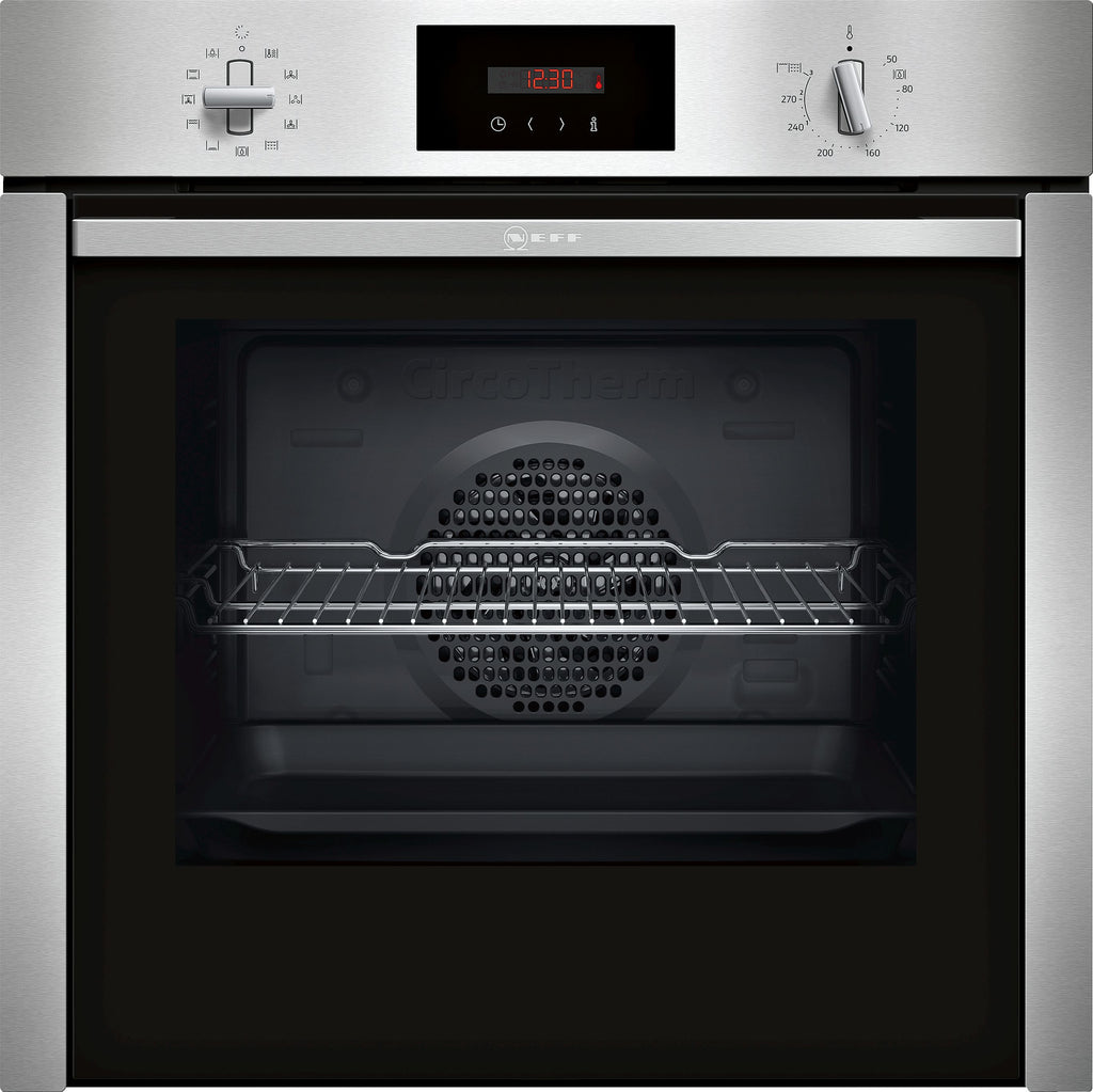 NEFF N30 Slide&Hide B6CCG7AN0B Built In Electric Single Oven - Stainless Steel