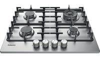 Hotpoint PPH60GDFIXUK 59cm Gas Hob - Stainless Steel