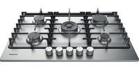 Hotpoint PPH75GDFIXUK 75cm Gas Hob - Stainless Steel