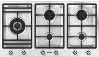 Smeg Classic PS906-5 90cm Gas Hob - Stainless Steel
