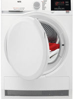 AEG 7000 Series T7DBG840N 8Kg Heat Pump Condenser Tumble Dryer - White - A++ Rated