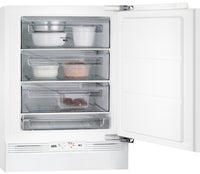 AEG ABB682F1AF 60cm Integrated Undercounter Freezer - Fixed Door Fixing Kit - White - F Rated