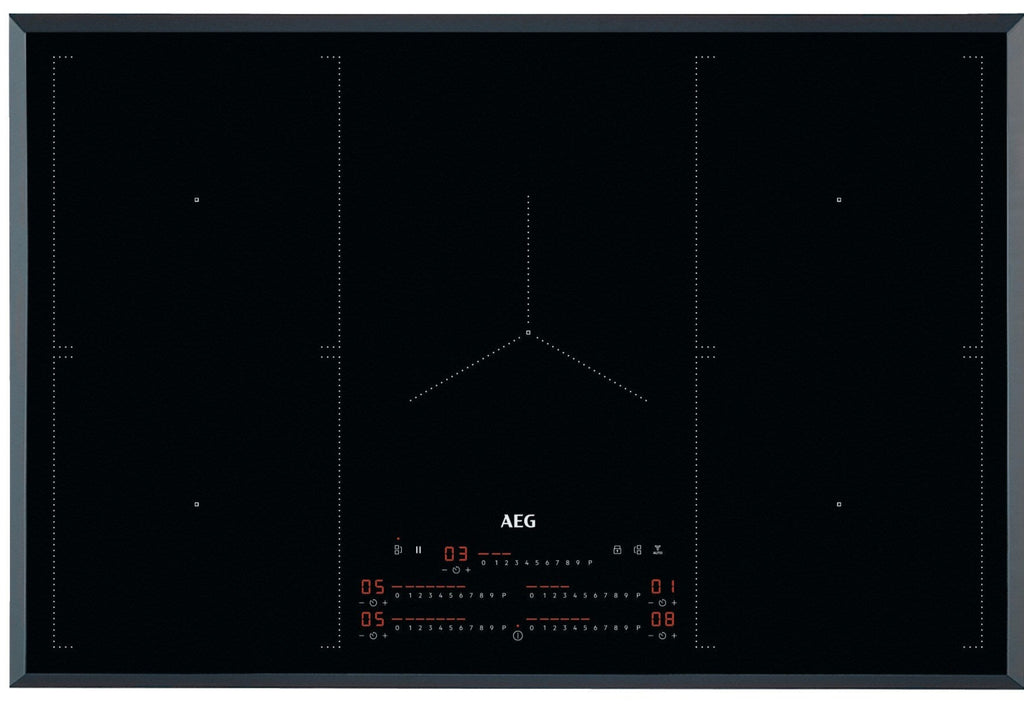 AEG 6000 Series IKS8575XFB 78cm Induction Hob - Black