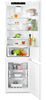 AEG SCE819E5TS Super Tall Integrated Frost Free Fridge Freezer with Sliding Door Fixing Kit - White - E Rated